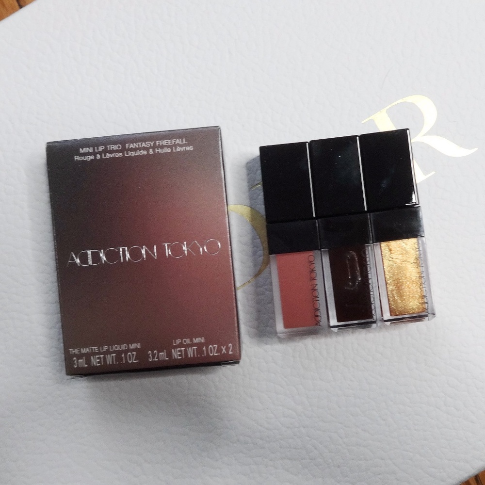 NEW Addiction Tokyo Mini Lip Trio (Floating Free)